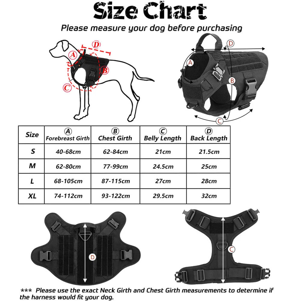 Ensembles de harnais pour chiens de taille moyenne et grande