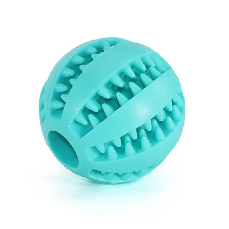 Dog Food Ball Toy - Interactive Rubber Chew Ball for Puppies, Small & Large Dogs